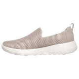 Womens Skechers Go Walk Joy Taupe Walking Sneakers Shoes