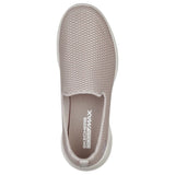 Womens Skechers Go Walk Joy Taupe Walking Sneakers Shoes