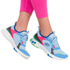 Womens Skechers Skechers Eclipse-Stride Bright White/Multi Walking Athletic Shoes
