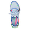 Womens Skechers Skechers Eclipse-Stride Bright White/Multi Walking Athletic Shoes