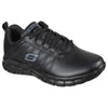 Womens Skechers Sure Track - Erath Wide Black Oil & Slip Resistant Work Shoes