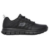 Womens Skechers Sure Track - Erath Wide Black Oil & Slip Resistant Work Shoes