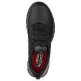 Womens Skechers Sure Track - Erath Wide Black Oil & Slip Resistant Work Shoes