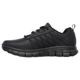 Womens Skechers Sure Track - Erath Wide Black Oil & Slip Resistant Work Shoes