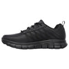 Womens Skechers Sure Track - Erath Black Oil & Slip Resistant Work Shoes