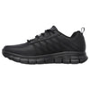 Womens Skechers Sure Track - Erath Black Oil & Slip Resistant Work Shoes