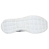 Womens Skechers Track - New Staple Black/White Sneaker Shoes