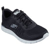 Womens Skechers Track - New Staple Black/White Sneaker Shoes