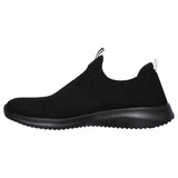 Womens Skechers Ultra Flex - First Take Black/Black Running Sport Shoes