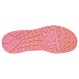 Womens Skechers Uno - Stand On Air Coral Lace Up Sneaker Shoes