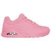 Womens Skechers Uno - Stand On Air Coral Lace Up Sneaker Shoes