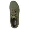 Womens Skechers Uno - Stand On Air Olive Lace Up Sneaker Shoes