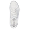 Womens Skechers Uno - Stand On Air White Lace Up Sneaker Shoes