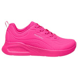 Womens Skechers Uno Lite Lighter One Hot Pink Walking Shoes