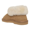 Womens Ugg Short Boots Suede Leather Sheepskin Grosby Princess Chestnut Slippers