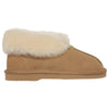 Womens Ugg Short Boots Suede Leather Sheepskin Grosby Princess Chestnut Slippers
