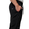 2 x Mens Hard Yakka Xtreme Jogger Fleece Trackie Pant Black