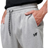 Mens Hard Yakka Xtreme Jogger Fleece Trackie Pant Grey
