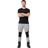 Mens Hard Yakka Xtreme Jogger Fleece Trackie Pant Grey