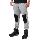 Mens Hard Yakka Xtreme Jogger Fleece Trackie Pant Grey