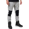 Mens Hard Yakka Xtreme Jogger Fleece Trackie Pant Grey