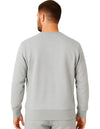 Mens Hard Yakka Fleece Crew Jumper Grey Marle