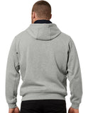 Mens Hard Yakka Brushed Fleece Hoodie Jumper Grey Marle Y19326