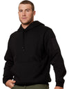 Mens Hard Yakka Brushed Fleece Hoodie Jumper Black Y19326