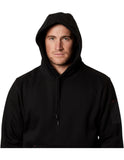 2 x Mens Hard Yakka Brushed Fleece Hoodie Jumper Black Y19326