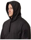 Mens Hard Yakka Brushed Fleece Hoodie Jumper Charcoal Y19326