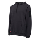 2 x Mens Hard Yakka Brushed Fleece Hoodie Jumper Charcoal Y19326