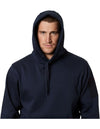 Mens Hard Yakka Brushed Fleece Hoodie Jumper Navy Y19326