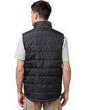 Mens Hard Yakka Puffa 2.0 Vest Waterproof Winter Zip Up Black
