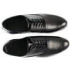 Zasel Ernie Black Lace Up Dress Work Mens Wedding Men Synthetic Leather Shoes