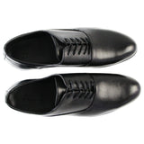 Zasel Ernie Black Lace Up Dress Work Mens Wedding Men Synthetic Leather Shoes