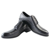 Zasel Ernie Black Lace Up Dress Work Mens Wedding Men Synthetic Leather Shoes