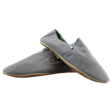 Zasel Mens Cotton Canvas Shoes - Grey