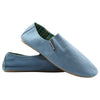 Zasel Mens Cotton Canvas Shoes - Light Blue